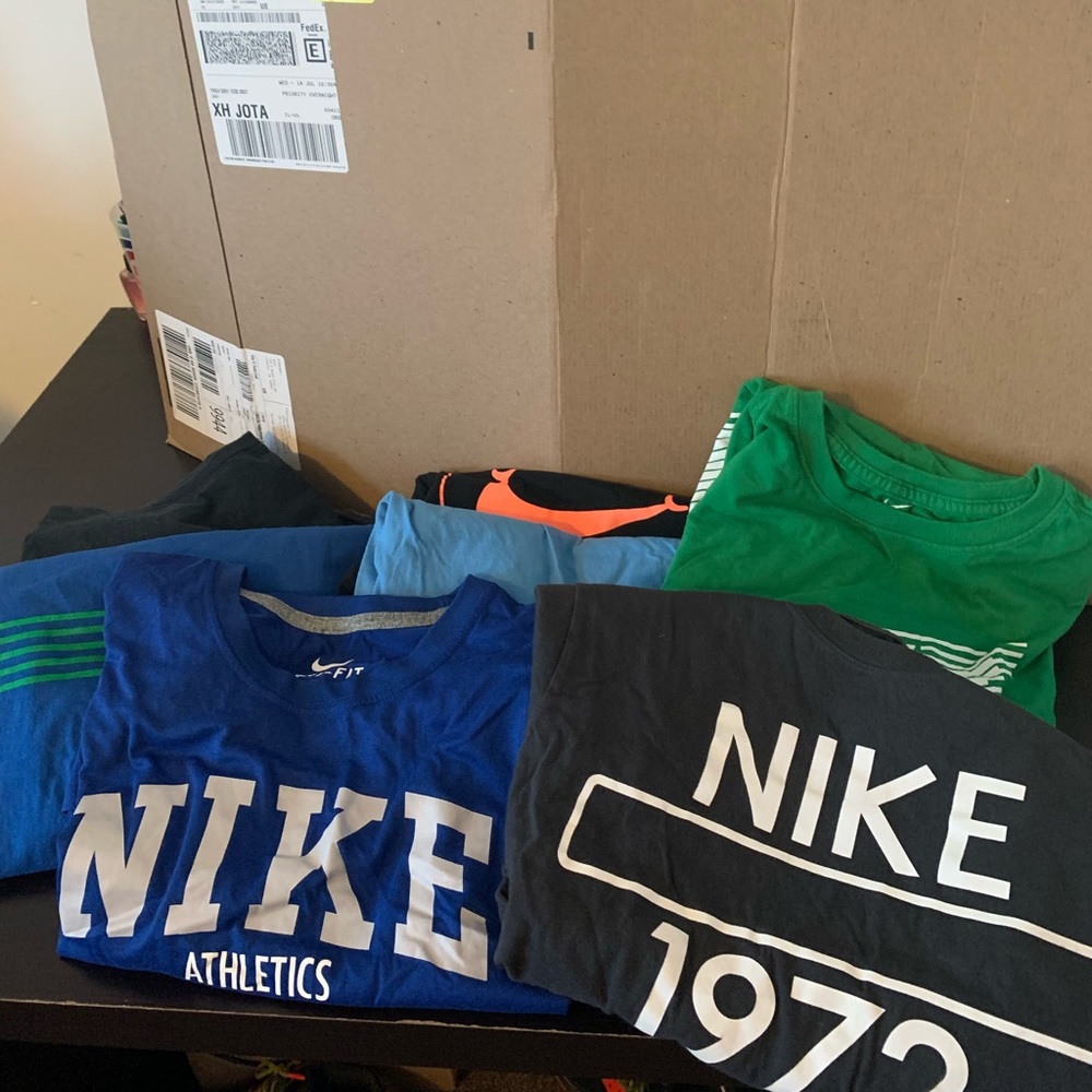 Bundle of  9 Nike T-Shirts